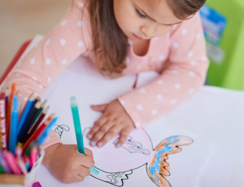 How to get my kid to like coloring